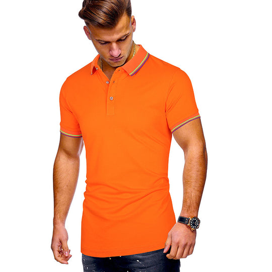 Herren Poloshirt mit modernen Akzenten EB