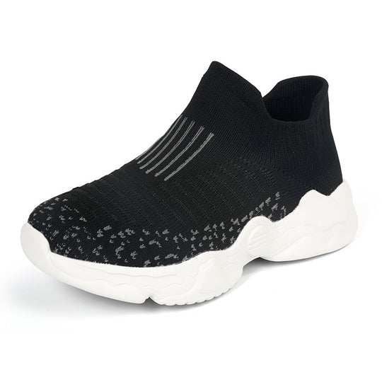 Damen Stretch Sneaker mit rutschfester Sohle und atmungsaktivem Obermaterial EB