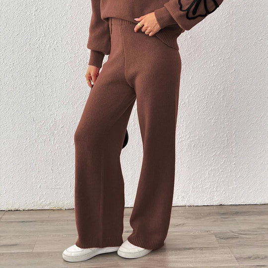 Damen Weite Strickhose EB
