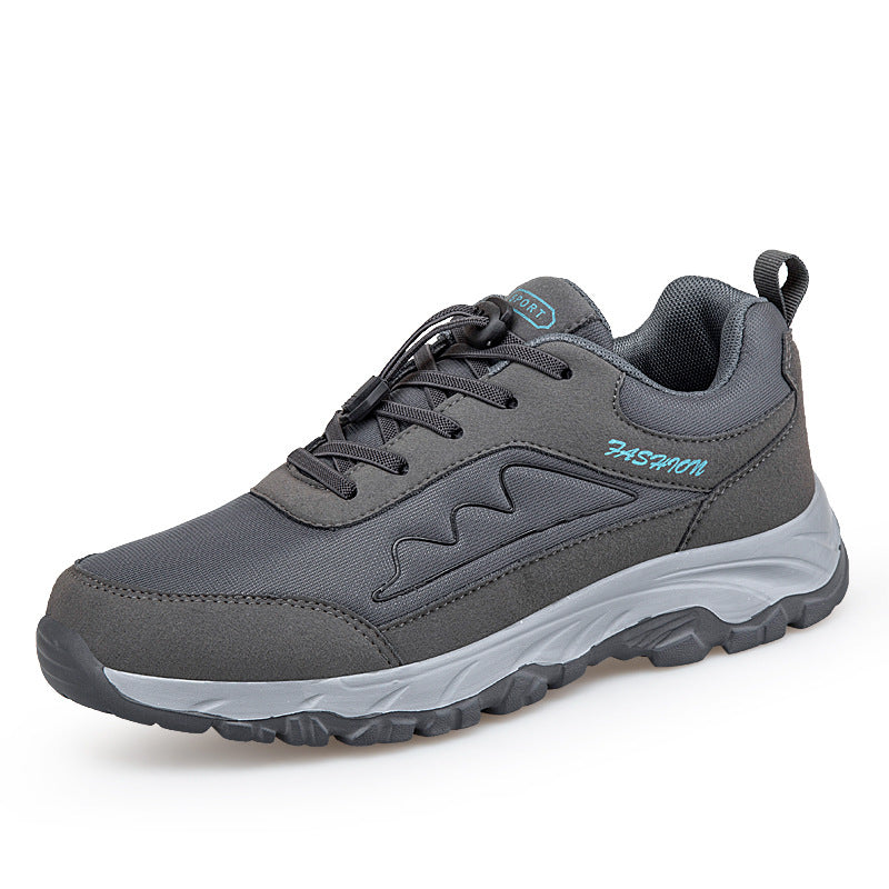 Damen Sportliche Freizeitschuhe mit rutschfestem Profil und elastischem Schnellverschluss EB