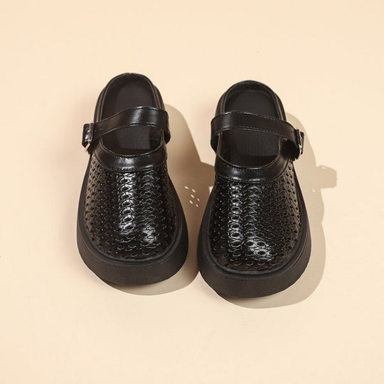 Damen Atmungsaktive Clogs mit verstellbarem Riemen EB