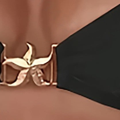 Damen Triangel-Bikini mit eleganter Schnalle EB