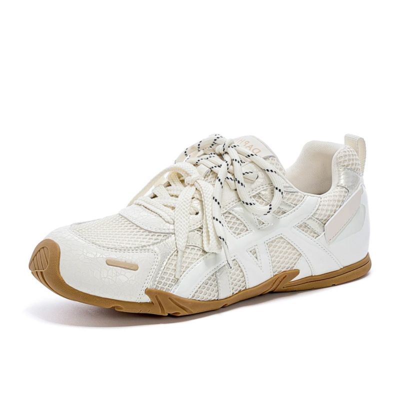 Damen Sportliche Sneakers mit atmungsaktiver Netzstruktur und reflektierenden Akzenten EB