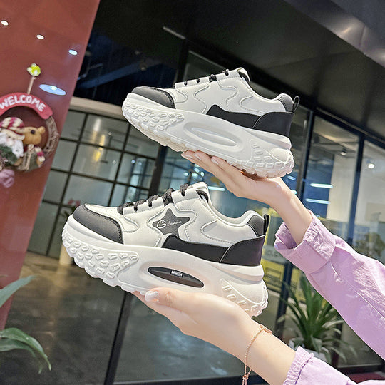 Damen Chunky Sneakers mit innovativer Dämpfungstechnologie und stilvollem Design EB