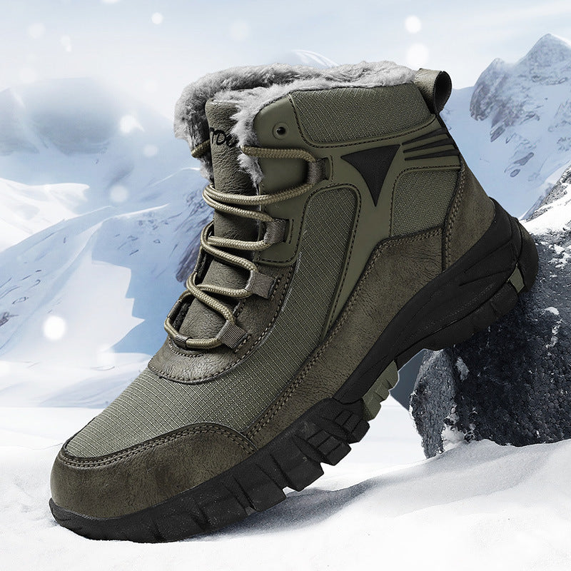 Damen Winterliche Wanderschuhe mit isolierendem Innenfutter und rutschfester Sohle EB