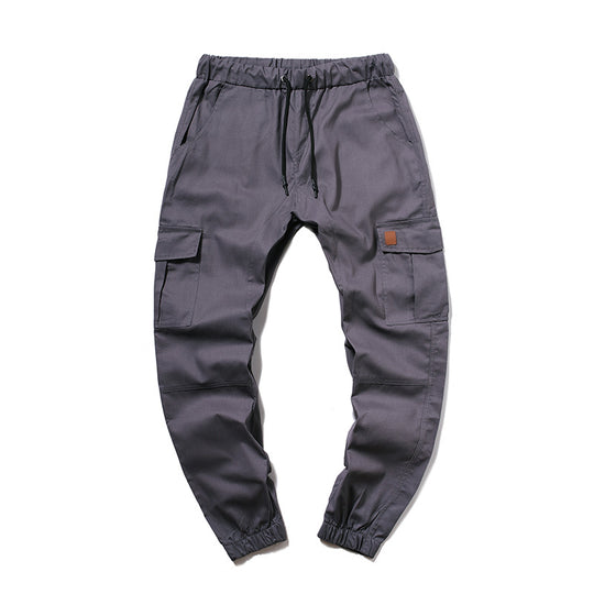 Herren Cargo-Hose mit elastischem Bund und praktischen Taschen EB