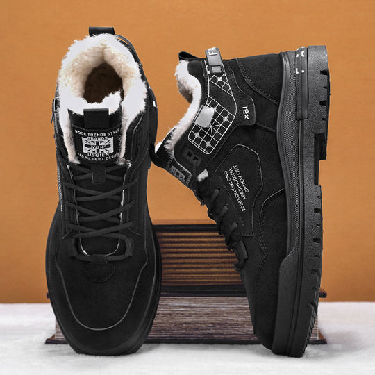Damen Hochwertige Winterstiefel mit warmem Futter und rutschfester Sohle EB