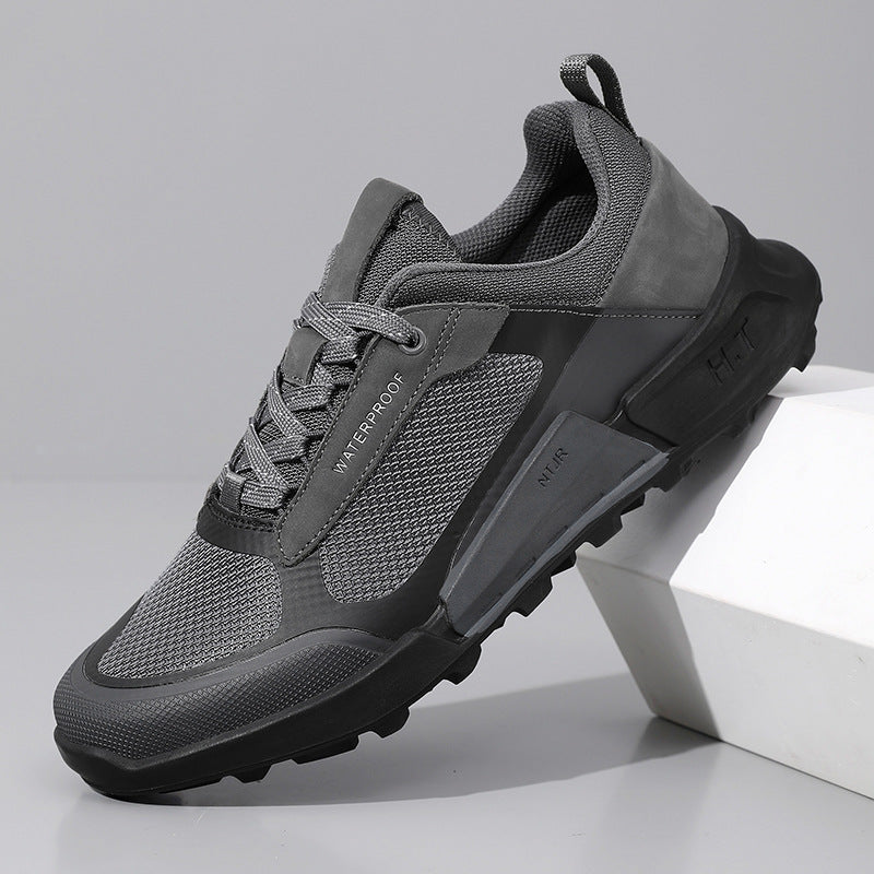 Herren Wasserdichte Hiking-Trailschuhe mit rutschfester Sohle und atmungsaktivem Obermaterial EB