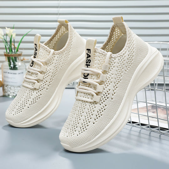 Damen Leichte und Atmungsaktive Freizeitschuhe mit flexiblem Obermaterial EB