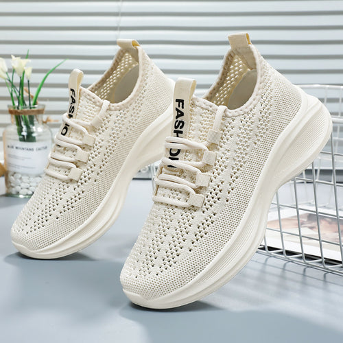 Damen Leichte und Atmungsaktive Freizeitschuhe mit flexiblem Obermaterial EB