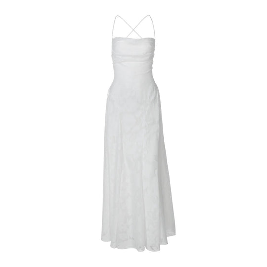 Damen Elegantes Abendkleid mit Wunderschönen Floral Mustern und Raffinierten Details EB