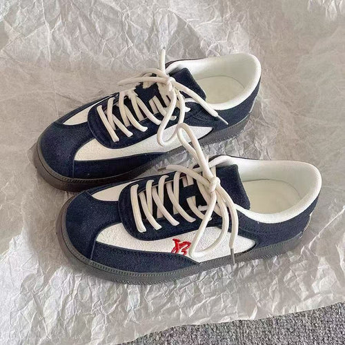 Damen Sportliche Sneaker mit weichem Veloursleder und dämpfendem Sohlenprofil EB