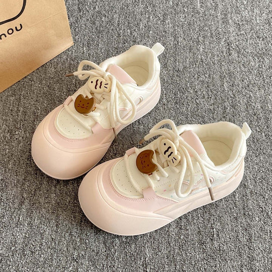 Damen Sneaker mit verspieltem Design und bequemer Sohle EB