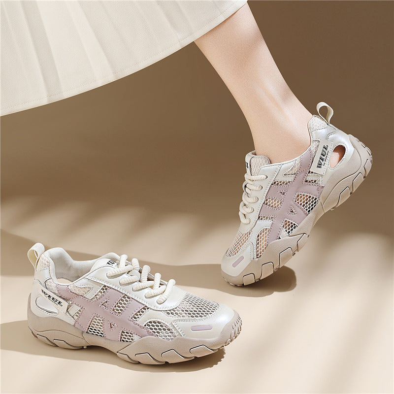 Damen Atmungsaktive Fitness-Sneaker mit flexibler Sohle EB