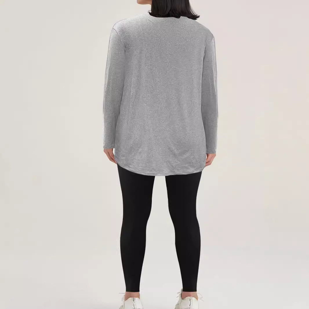 Damen Sweatshirt mit künstlerischem Bärenmotiv EB