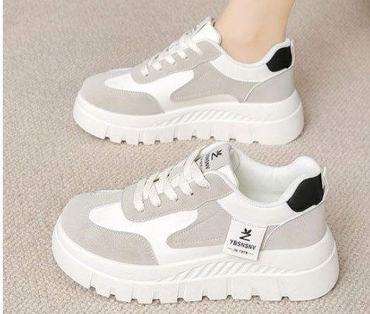 Damen Chunky Sneakers mit komfortabler dämpfender Sohle und atmungsaktiver Oberstruktur EB