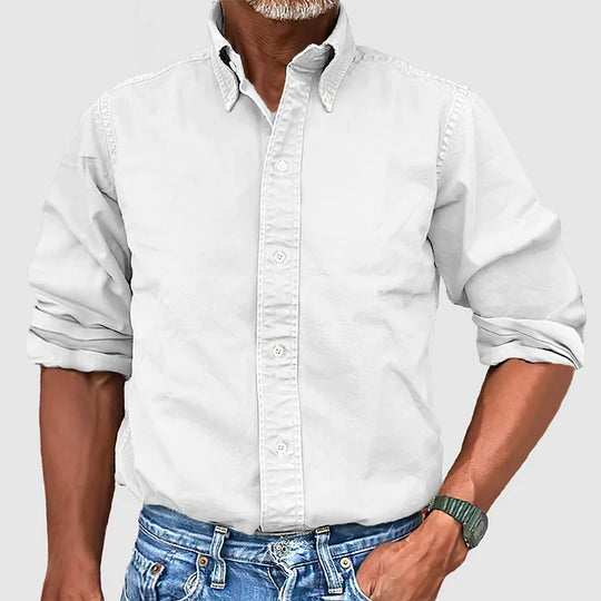 Herren Oxfordhemd Herren Button Down