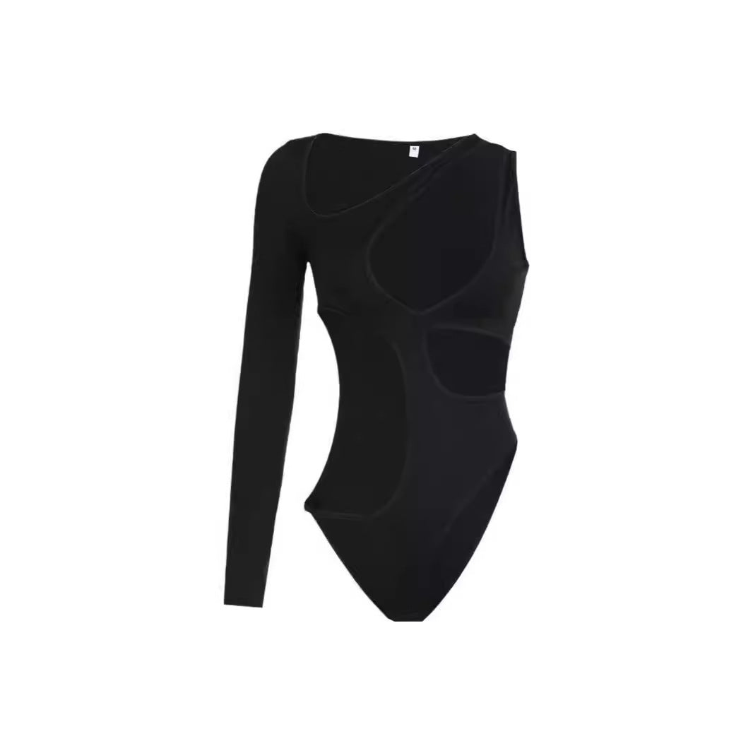 Damen Einteiliges Cut-Out Badeanzug EB