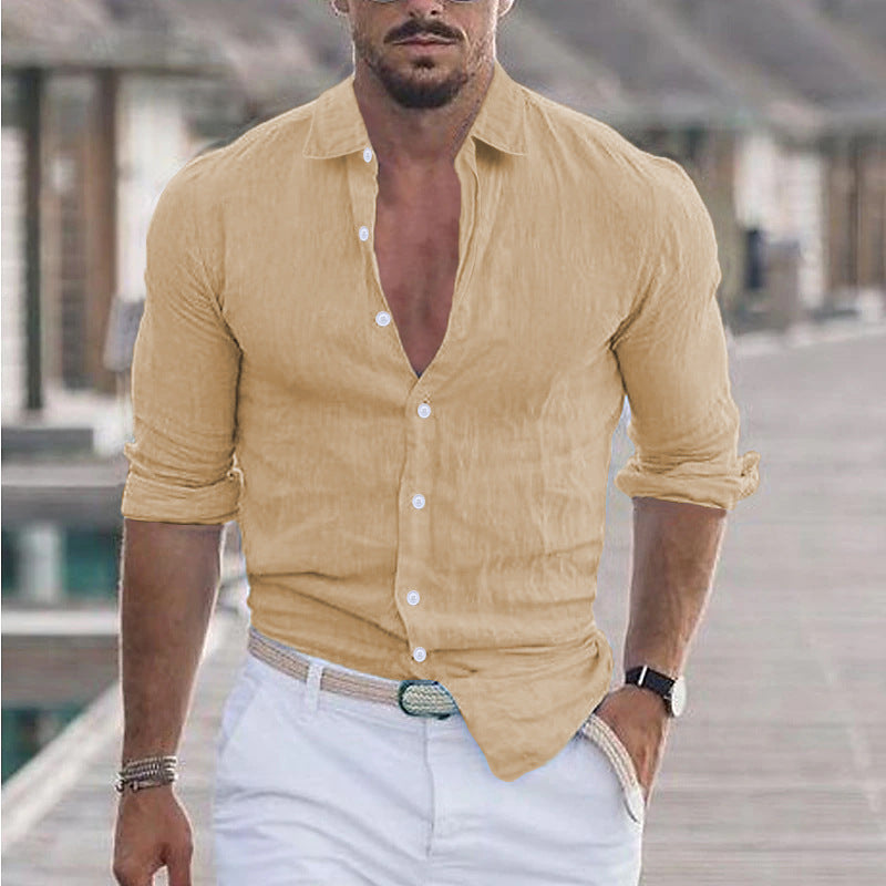 Herren Premium Hemd mit modernem Slim-Fit Schnitt und hautfreundlicher Textur EB