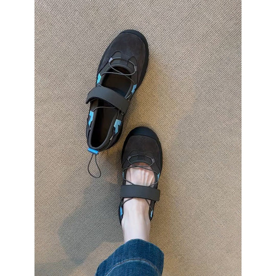 Damen Komfortable und stilvolle Klettschuhe EB