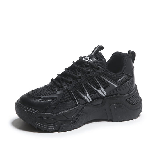 Damen Sportliche Chunky Sneakers mit atmungsaktiver Mesh-Oberfläche EB