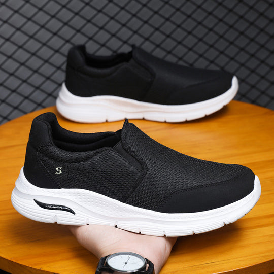 Damen Slip-On Freizeitschuhe mit atmungsaktivem Design EB