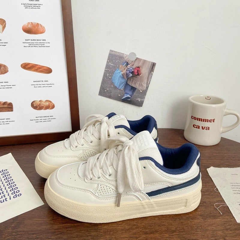 Damen Vintage Sneaker mit Höhe und Komfort EB