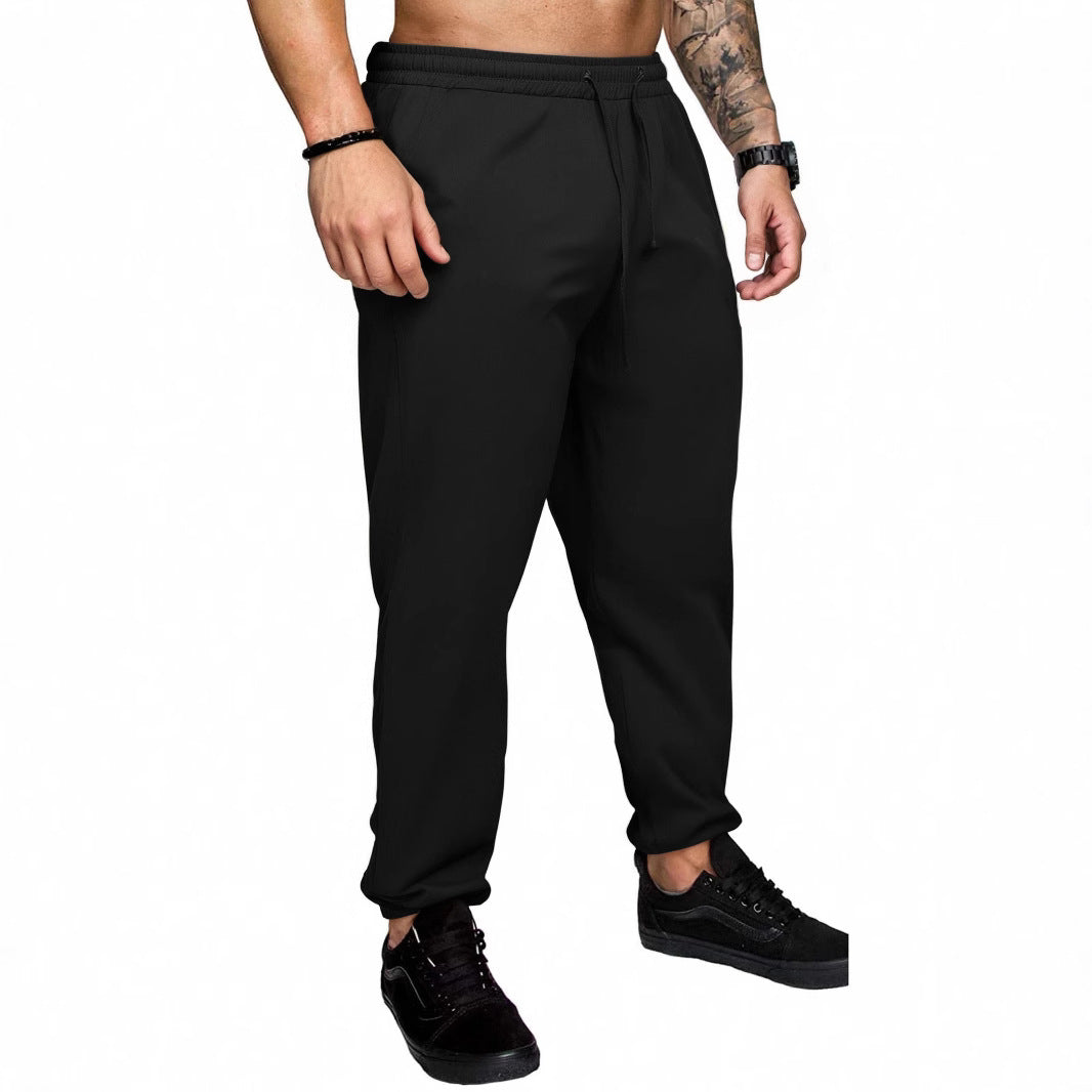 Herren Sportliche Jogginghose mit elastischem Bund und seitlichen Taschen EB