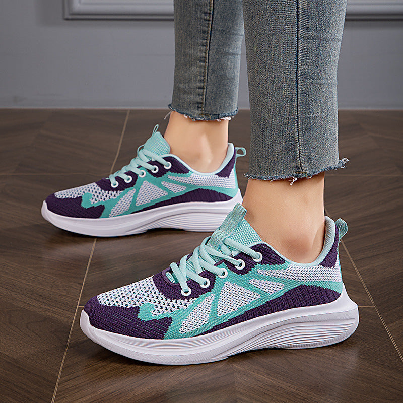 Damen Atmungsaktive Laufschuhe mit dämpfender Laufsohle EB