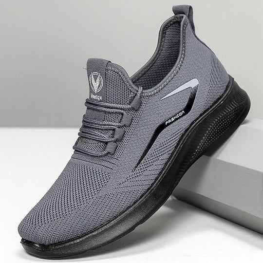 Damen Lauf-Sneaker mit atmungsaktiver Strick-Oberfläche und rutschfester Sohle EB