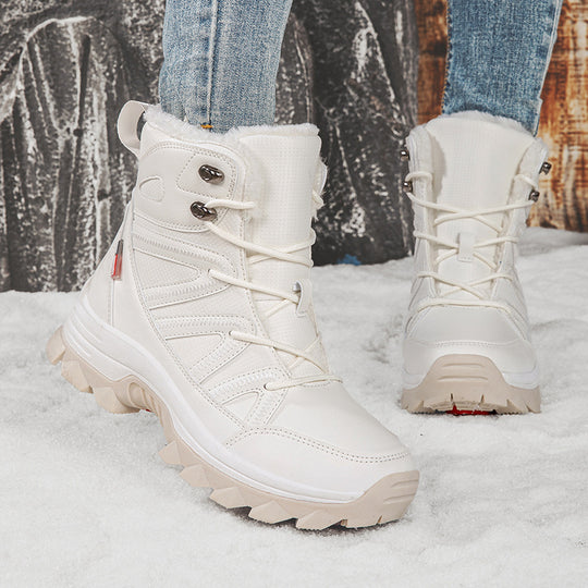 Damen Multifunktionale Winterstiefel mit rutschfester Sohle und isolierendem Futter EB