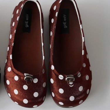 Damen Slipper mit modischen Punkten und komfortabler Sohle EB