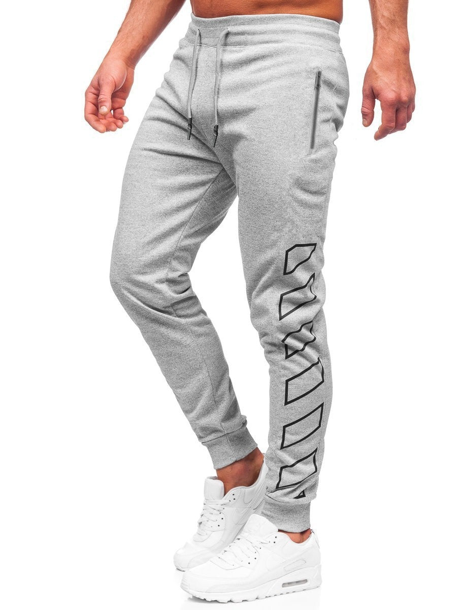 Herren Sportliche Jogginghose mit modernem Design und Seitentaschen EB