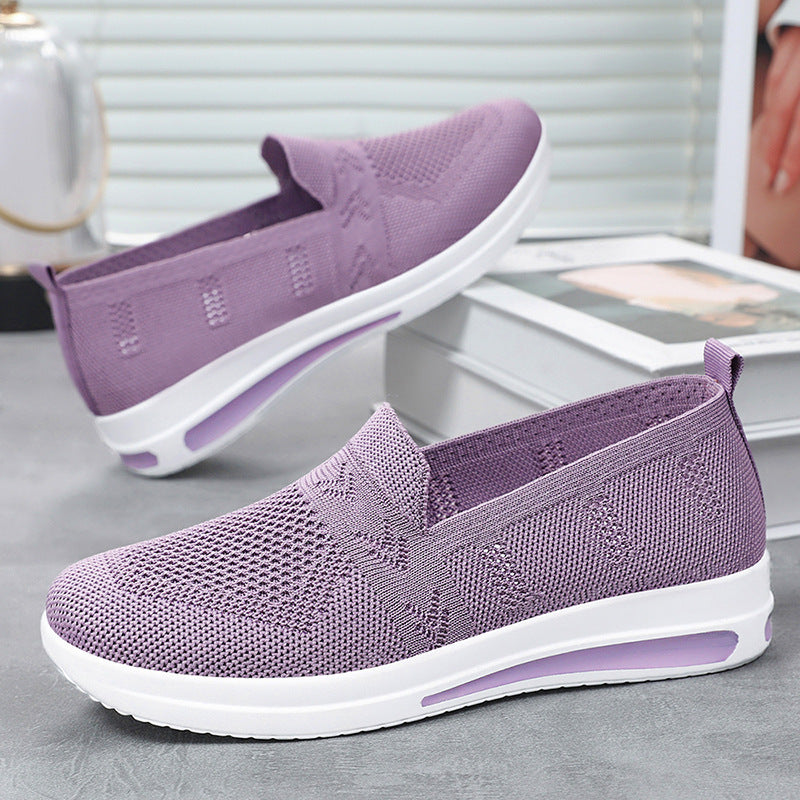 Damen Atmungsaktive und flexible Slip-On Sportschuhe mit innovativer Sohle EB
