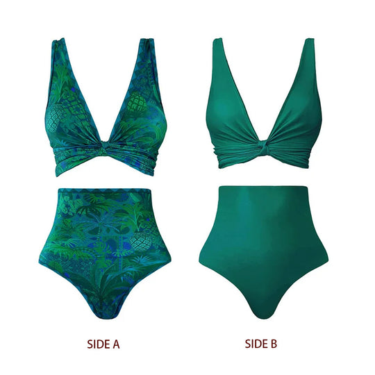 Damen Buntes Bikini-Set EB