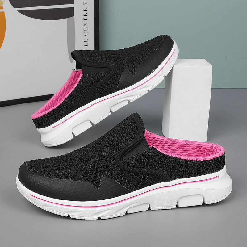 Damen Bequeme Clogs mit atmungsaktivem Mesh-Obermaterial EB