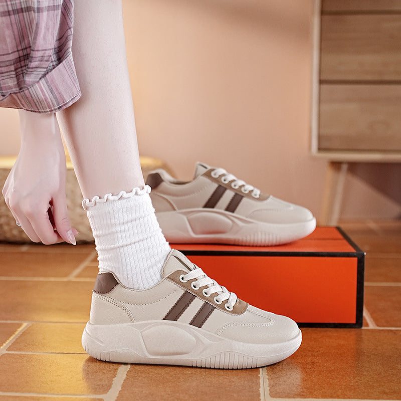 Damen komfortable Sneaker mit ergonomischer Dämpfung und sportlichem Design EB