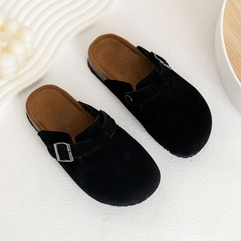 Damen Komfortable Clogs mit verstellbarem Riemen EB