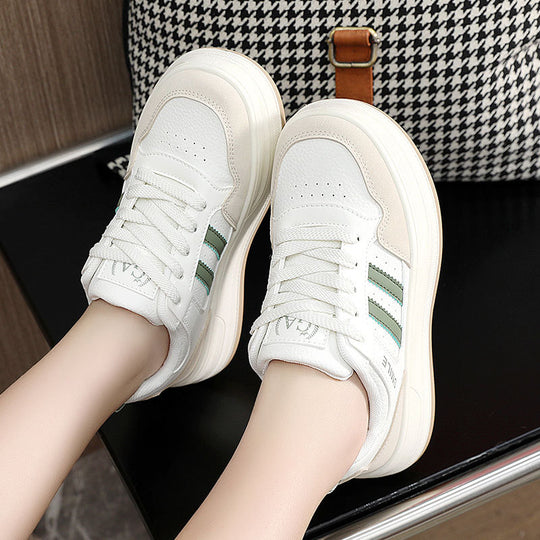 Damen modische Sneakers mit ergonomischer Dämpfung und atmungsaktiver Struktur EB