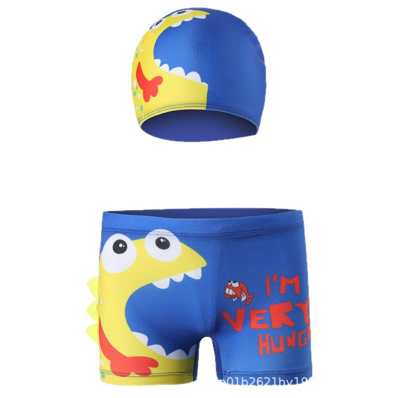 Jungen Schwimmset mit fröhlichem Dinosaurier-Motiv EB