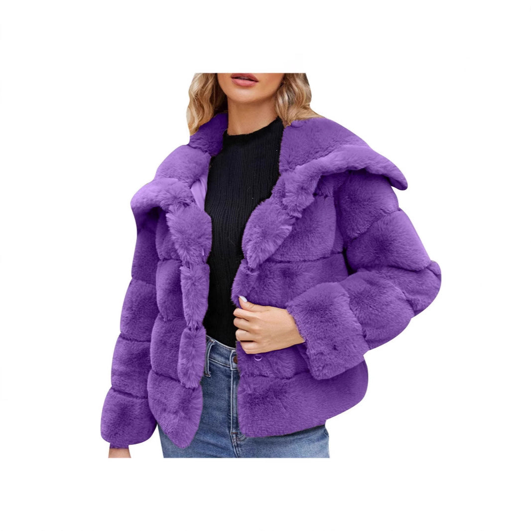 Damen Kapuzenjacke mit gepolstertem Design EB