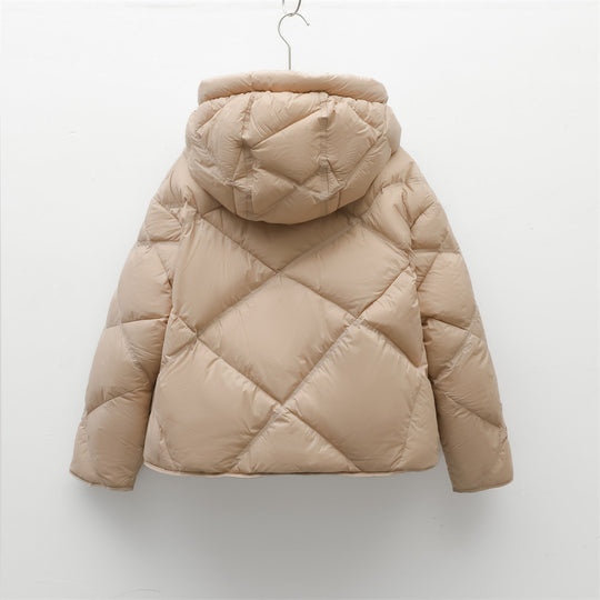 Damen Steppjacke mit abnehmbarer Kapuze EB