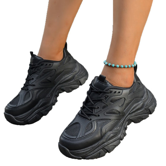Damen Sportliche Sneakers mit rutschfester Sohle und atmungsaktivem Obermaterial EB