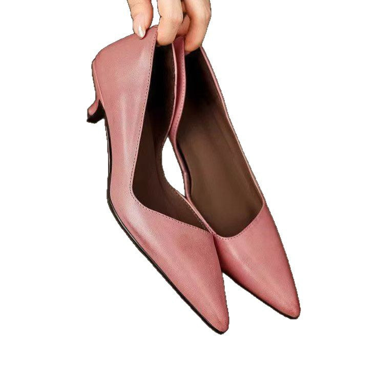 Damen elegante spitze Absatzschuhe EB