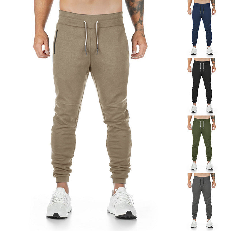 Herren Sportliche Jogginghose mit praktischen Reißverschlusstaschen EB