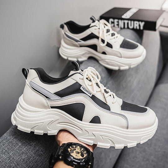 Damen Chunky Sneakers mit ergonomischem Design und dämpfendem Sohlenprofil EB