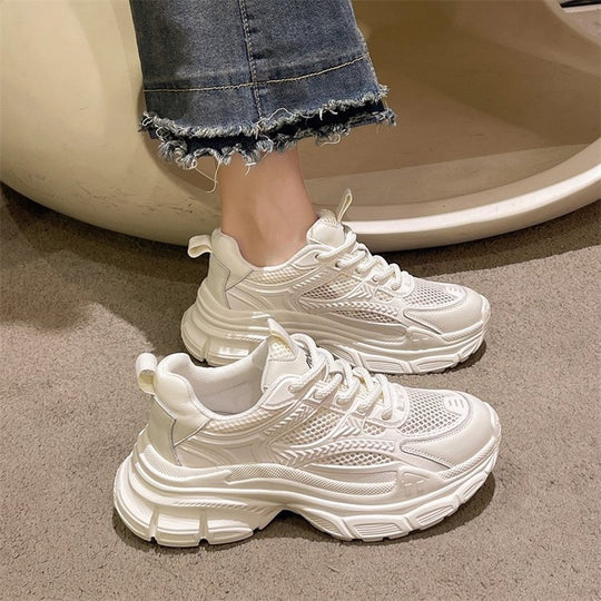 Damen Sportliche Sneakers mit rutschfester Sohle und atmungsaktivem Obermaterial EB