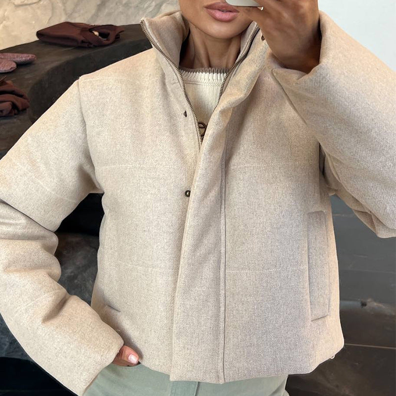 Damen kuschelige und warme Steppjacke EB