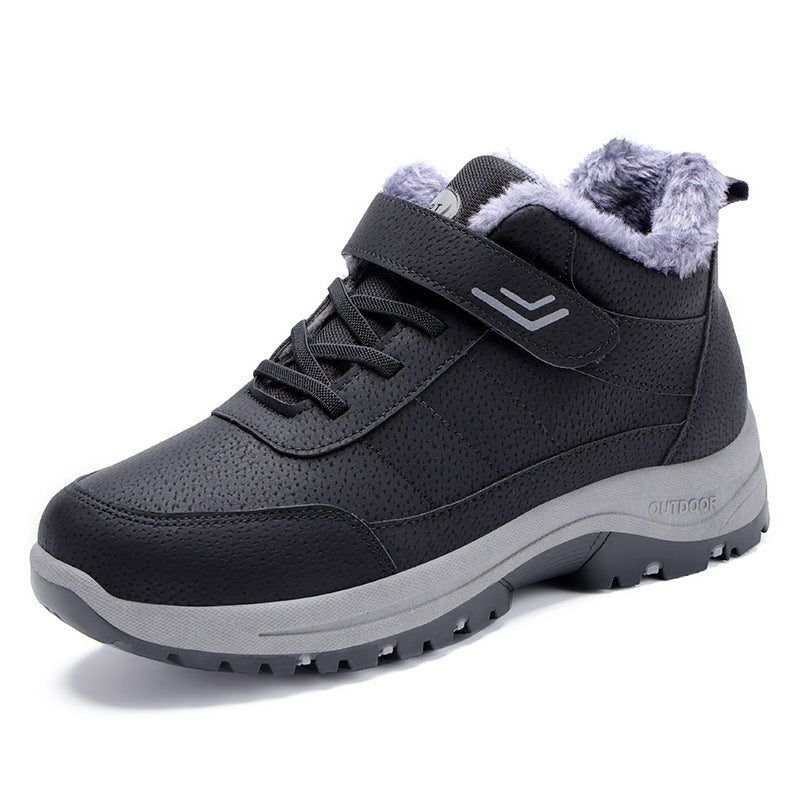 Damen warme Isolierte Outdoor-Stiefel mit strapazierfähiger Sohle und praktischem Klettverschluss EB