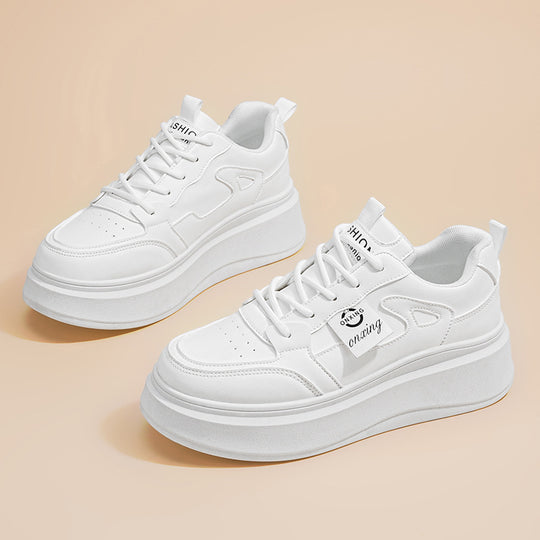 Damen Sneaker mit hochflächiger Sohle von EB